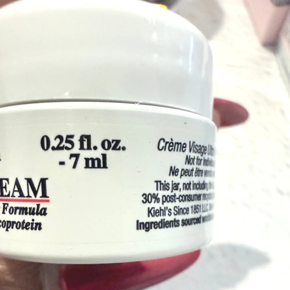 Kiehls Ultra Facial Cream, Dark Spot Solution, Ultra Facial Cleanser 3-Piece Set
